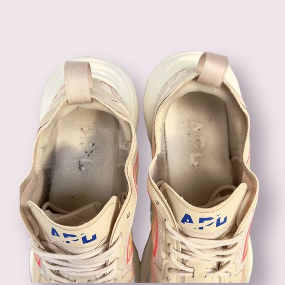 APL Women's Streamline Running Shoes Size 10.5 In Alabaster/Peacock /Multi - Picture 12 of 16
